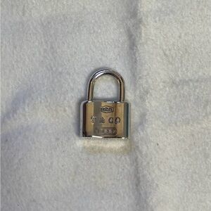 Tiffany & Co. Silver Lock Charm